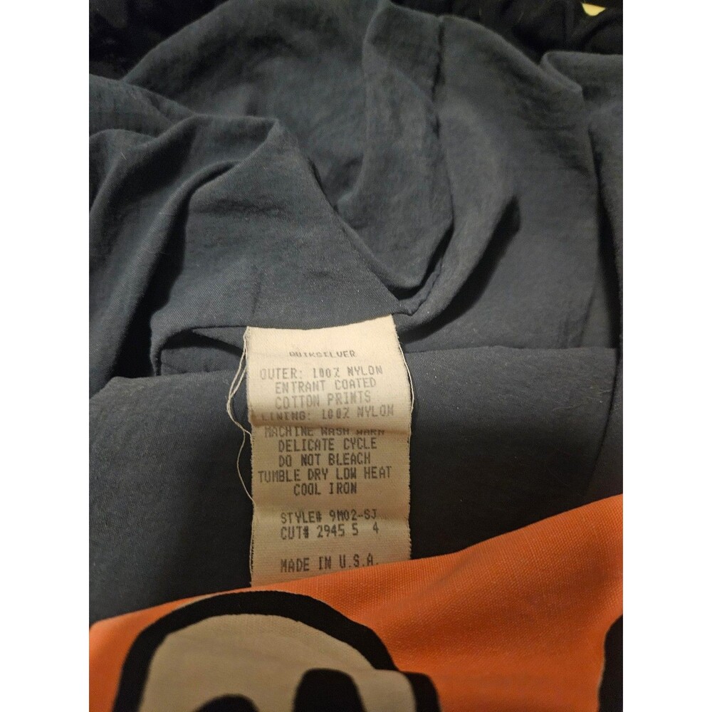 Vintage 80s 90s Quiksilver Surf Skate Jacket with Graphic Sleeves RaD & RaRE - Picture 11 of 13